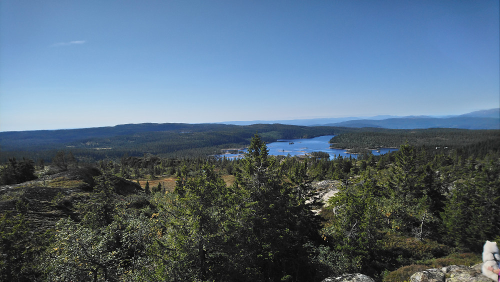 Utsikt over Eiangen fra Skåråfjell