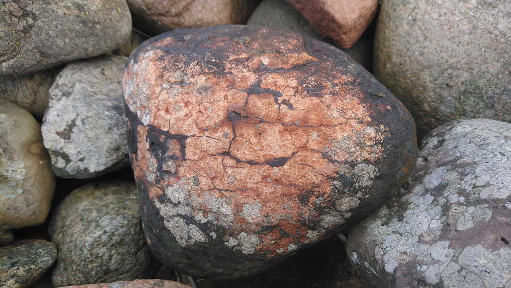 Mange fine steiner