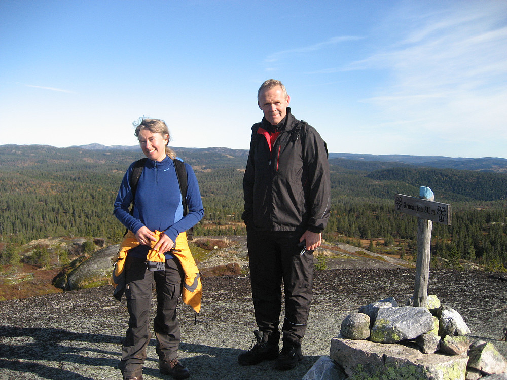 Toppen av Ørnenuten