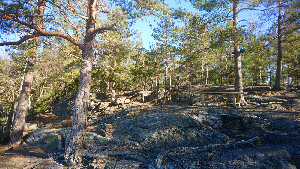 Utsiktsplassen på Tinnskollen
