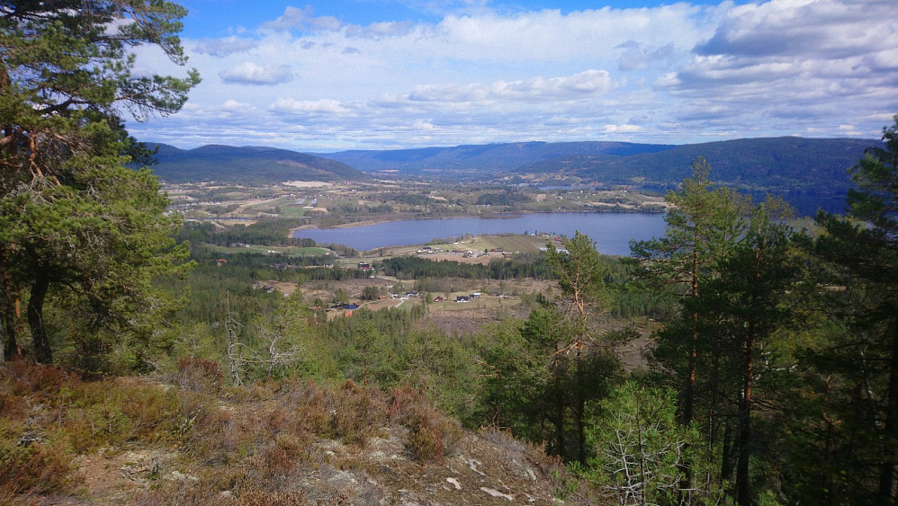 utsikt fra trimposten ved Einlifjell