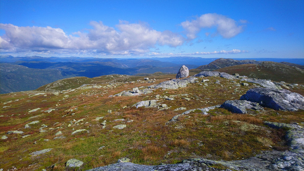 Utsikt fra Blåfjelltoppen