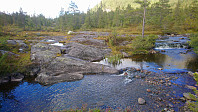 Fin elv sør for Gavlesjåhytta
