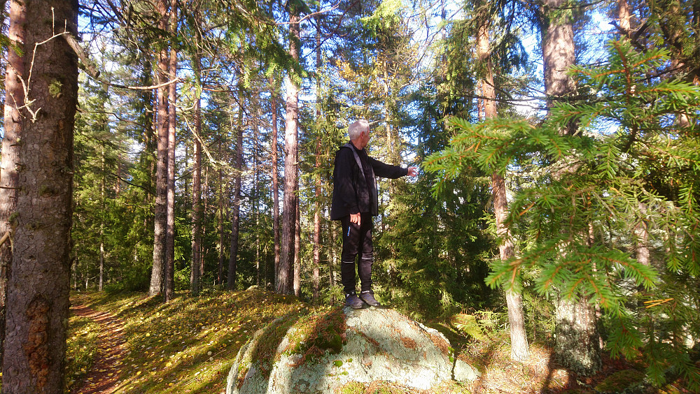 Paul på toppen