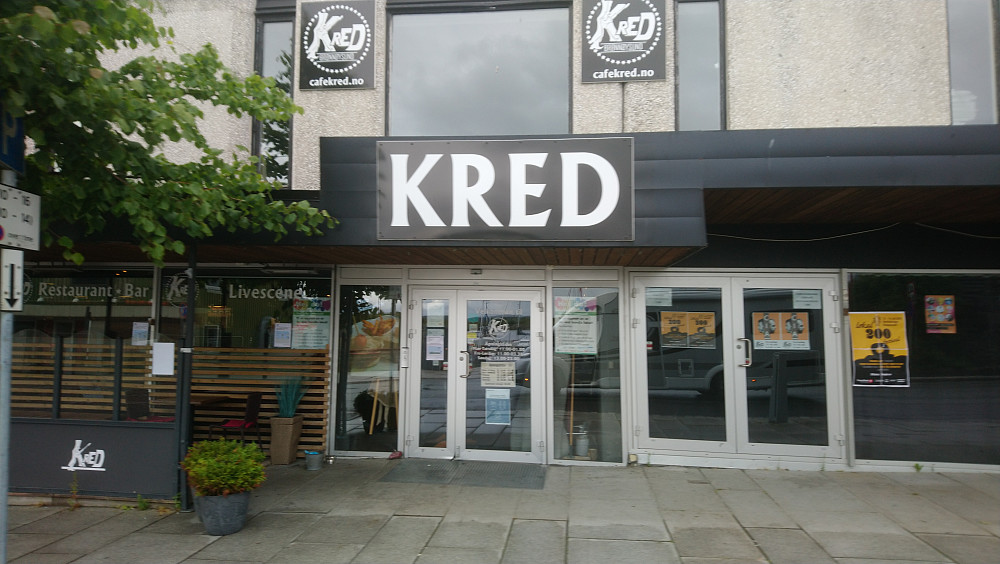 Her spiser Kristen når han er i Brønnøysund