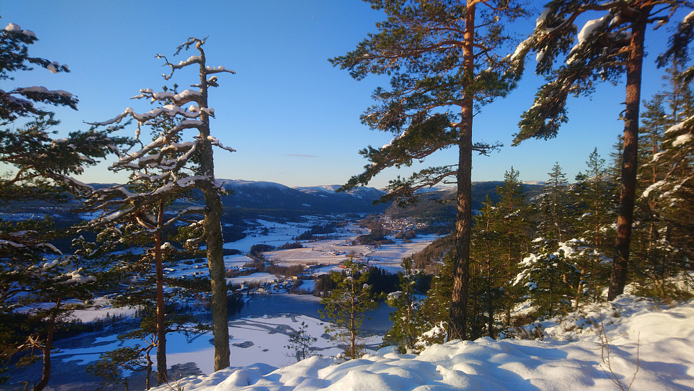 Utsikt nordover