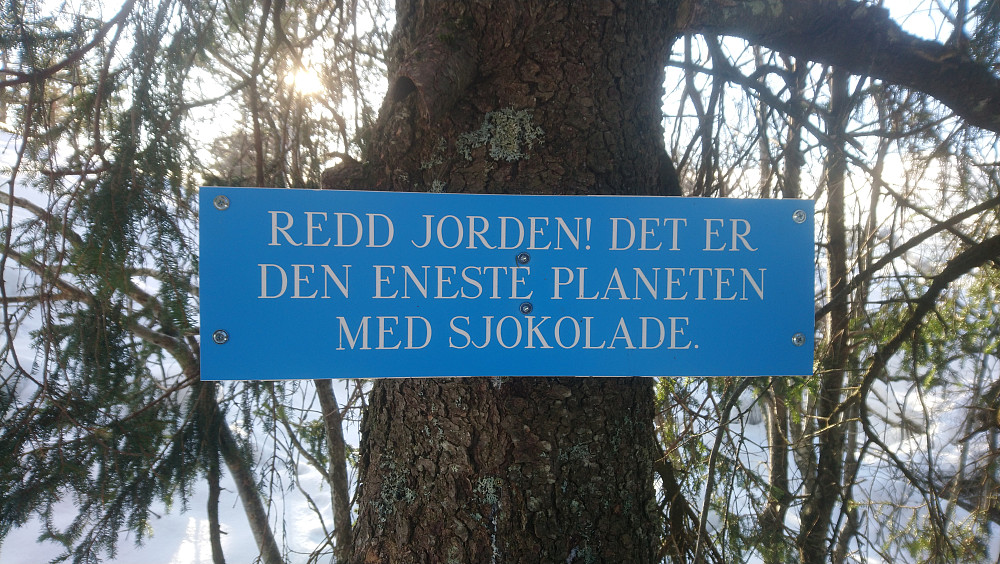 Like før toppen blir en minnet på viktige ting. 