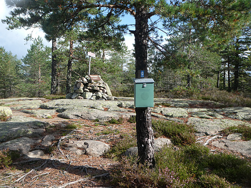 Varde med postkasse