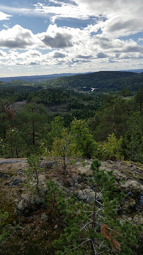 Utsikt fra Siljannibben