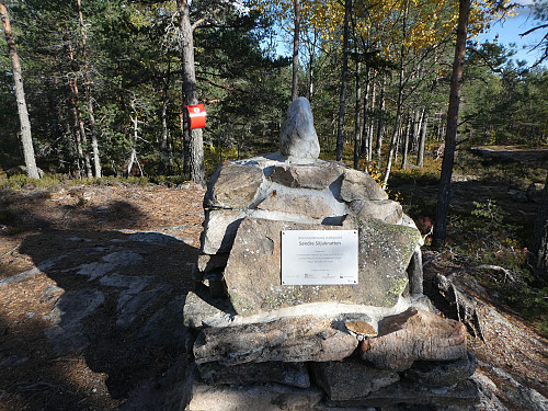 Skiens midtpunkt