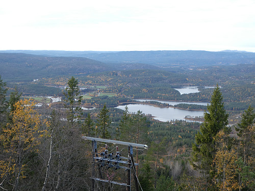 Utsikt ned mot Simonstad.
