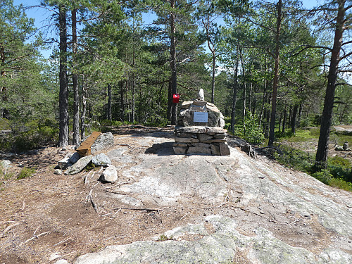 Skiens midtpunkt.