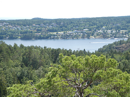 Utsikt mot Sandnesfjorden.