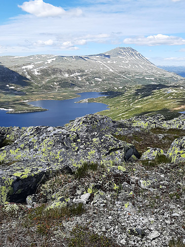 Utsikt mot Gaustatoppen