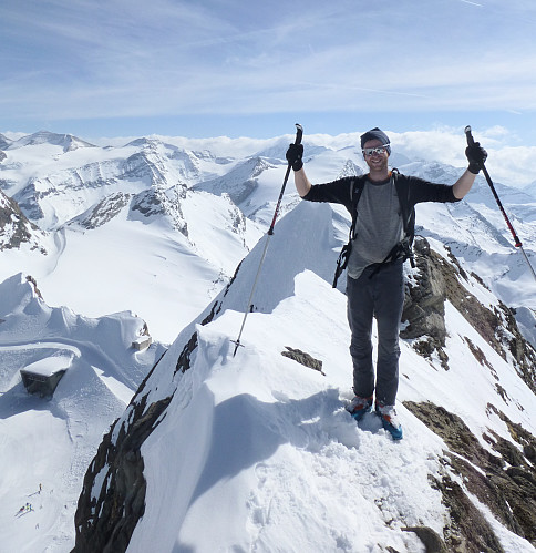Jørgen Kvalberg på Maurerkogel