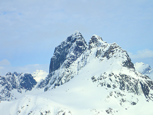 Svartskardtind fra sør