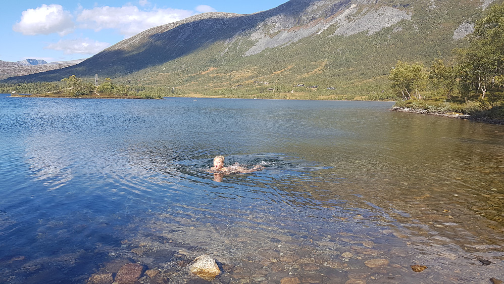 De tøffeste avsluttet med bading