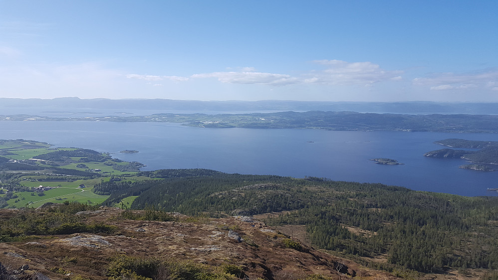 Utsikt nordvestover