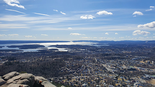 Utsikt fra Søndre Kolsåstopp