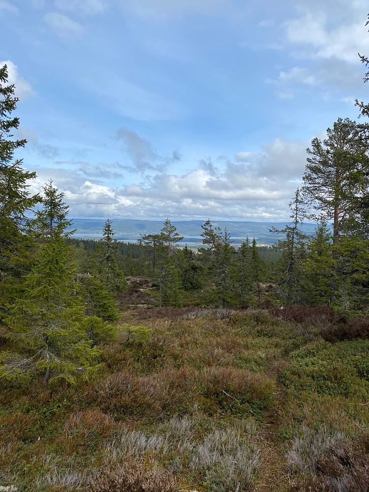 Storsjøen på vei ned