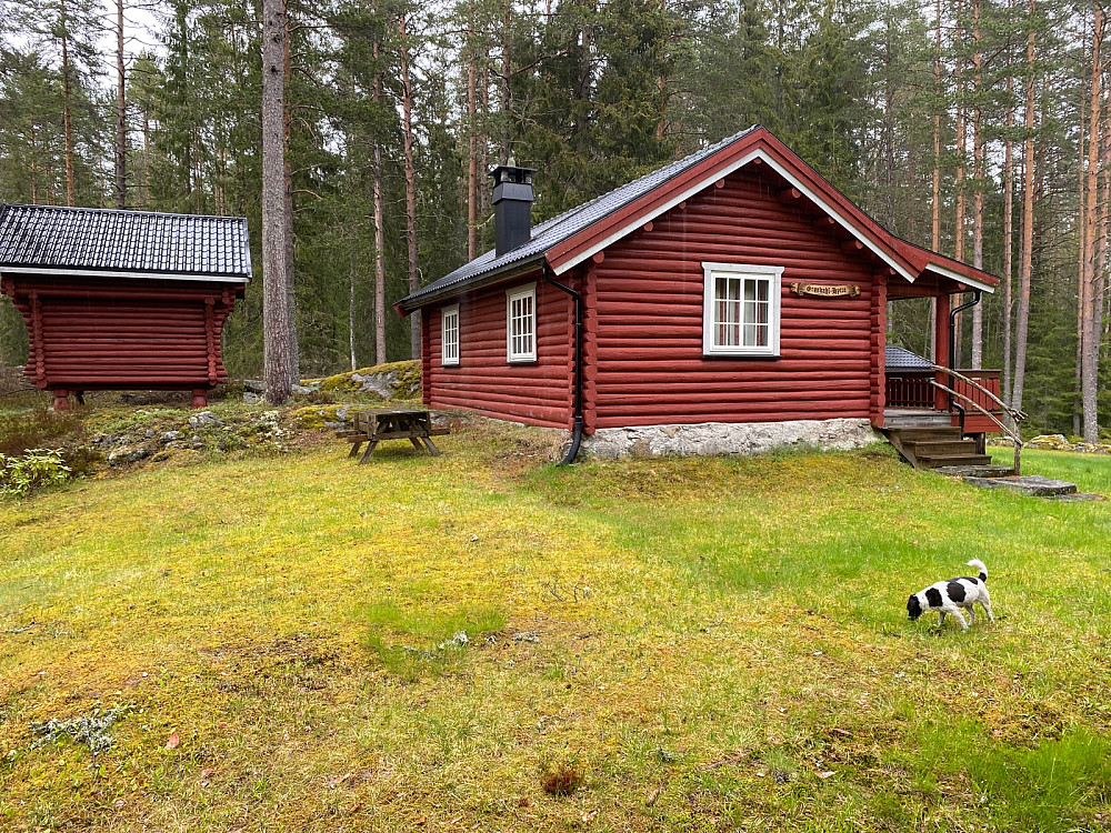 Grøndahlshytta ligger flott til