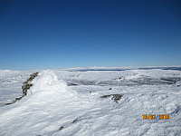 Toppvarden med Rondane i det fjerne