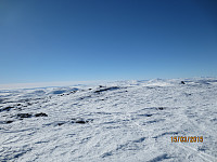 På toppen og mot Gausdal vestfjell
