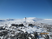 Toppen av Brennhøa mot Langsua