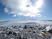 Toppen av Brennhøa 1206 moh