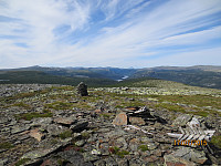 Fra Skarven og mot Imsdalen