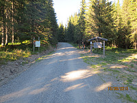 Bommen i Balbergskaret sto oppe
