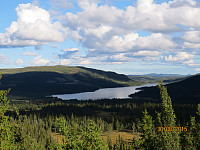 Bilde av Synnfjorden på tilbaketuren til Lillehammer etter en flott helg i Valdres.