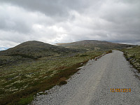 Dagens 2 fjell i sikte, selv om ikke selve toppen av Blåkollen vises