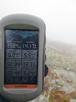 14 kilometer og drøye 1000 høydemeter gikk på 2 timer og 3 kvarter