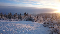 Skikkelig vinterfølelse på toppen