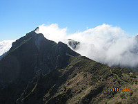 Tilbakeblikk mot Pico Serradinho