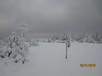 Nå er det ihvertfall vinter på Balbergkampen