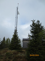 Antenne på toppen
