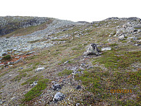 Opp Kyrklanten fikk jeg 300 meter med lettgått terreng :-)