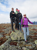 PHH, NEO, LMK og GO på toppen av Snubbhøa