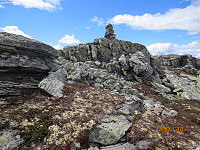 Markert toppunkt på Høgfjellet