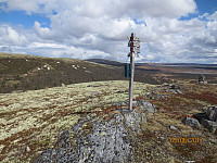 Toppen av Skjelfjellet og tilbake mot Lyngkampen