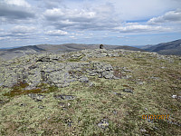 Toppen av Storvassberget mot Gravhøe