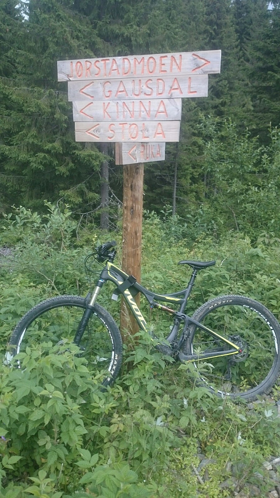 Krysset hvor man tar til Ruka eller Kinna