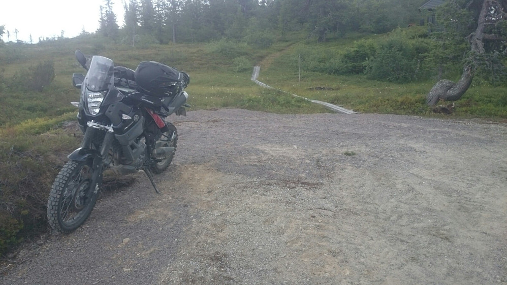 Turstart i hyttefeltet nedenfor Hovdsjøfjellet