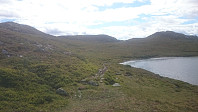 Oppe på fjellet var det 3 tydelige toppunkt, men det høyeste er det til venstre på bildet