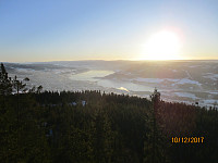 Lav sol over Vingromåsen