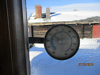 Hver morgen hele påsken lå temperaturen ned mot 20 minusgrader