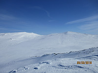 Over Langsudalen mot Langsuene