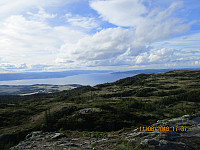 Utsikt utover fjorden